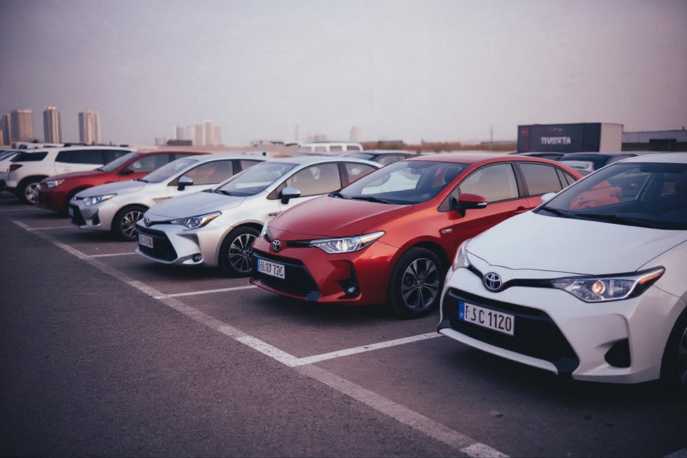 Rent Toyota in Dubai, UAE